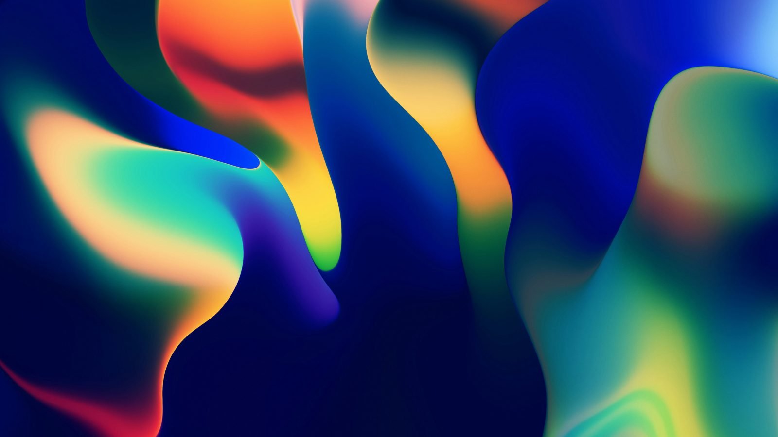 Colorful abstract artistic background, illustrative for a Midjourney review.